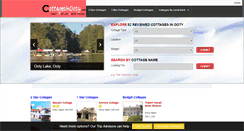 Desktop Screenshot of cottagesinooty.com